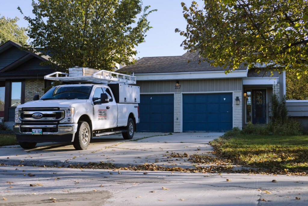 Old Set of Garage Doors in Whyte Ridge