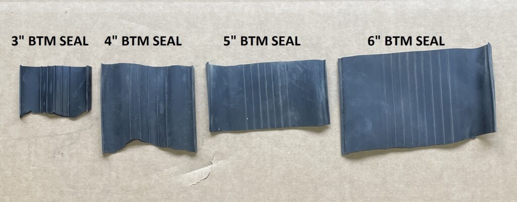 overhead garage door bottom seal