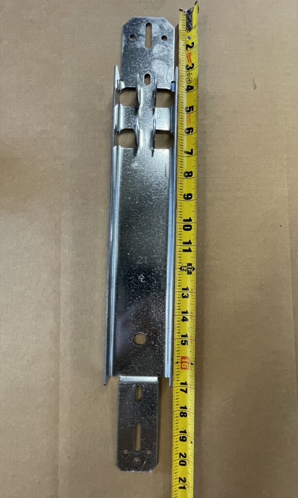 Operator Plate for overhead garage door