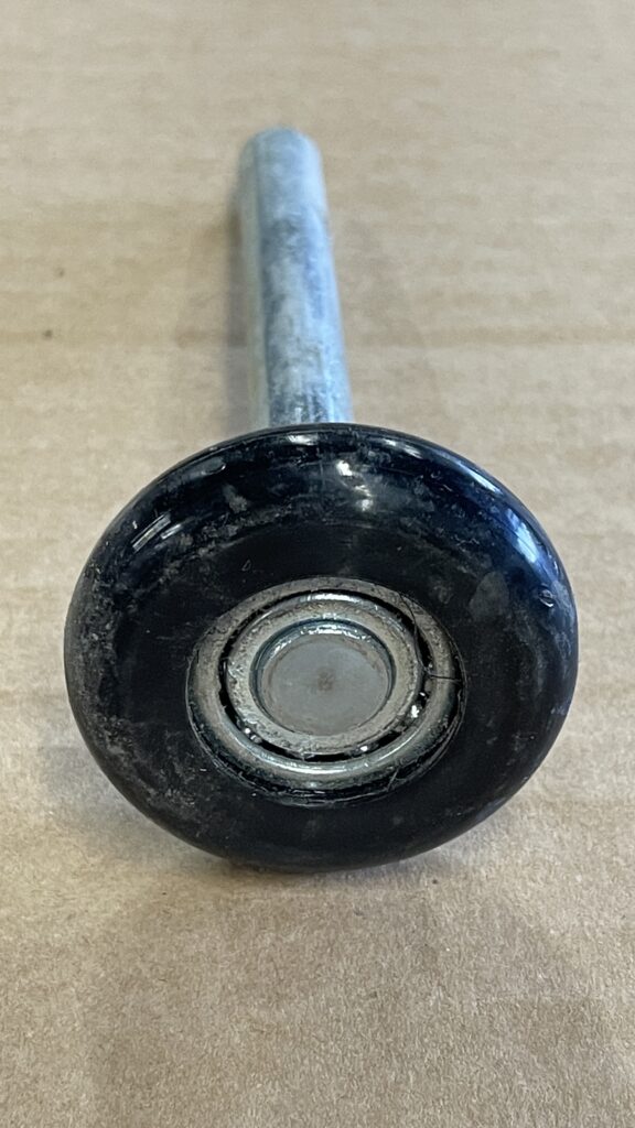 Replacement roller for overhead garage door