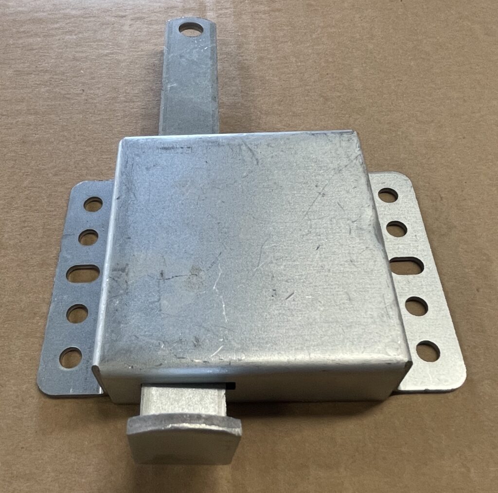 universal slide lock for overhead garage door