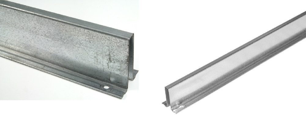 Overhead garage door strut